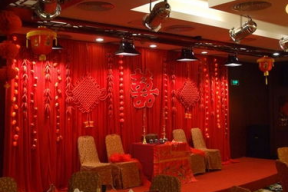 中式婚礼现场布置图片,中式婚礼现场布置赏析